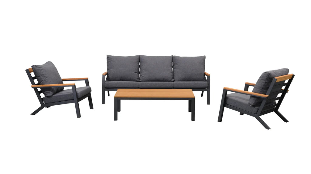 2024 Designer 4 Pieces Lounge Set Outdoor Living