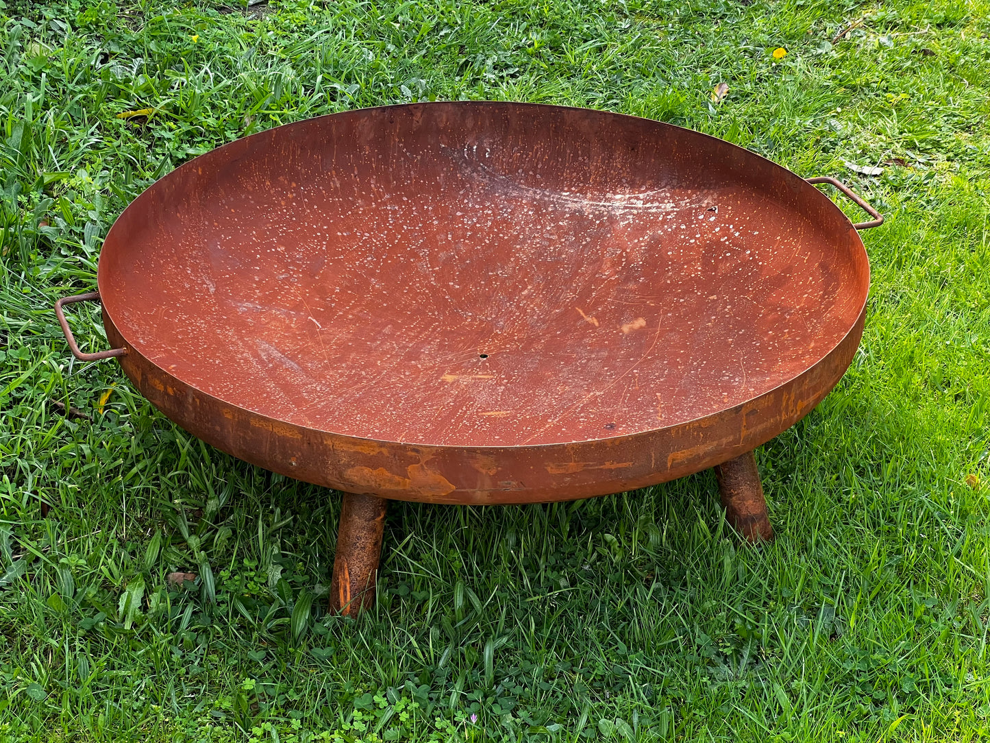 Large Rustic 90cm Diameters Wok Style Firepit DRYV-FP001