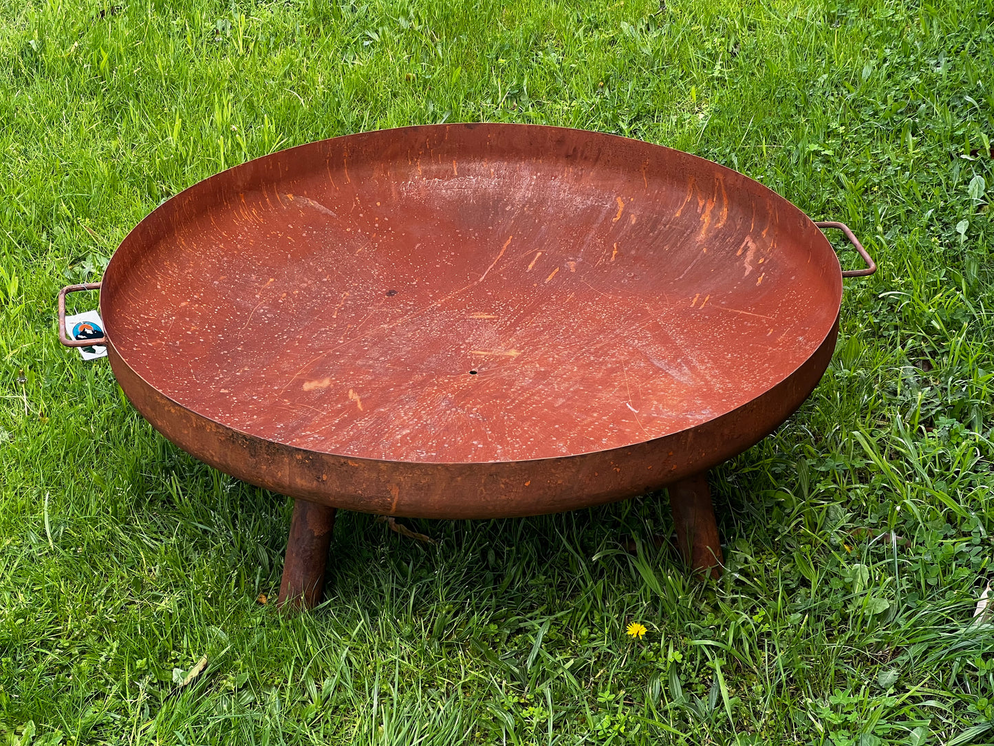 Large Rustic 90cm Diameters Wok Style Firepit DRYV-FP001