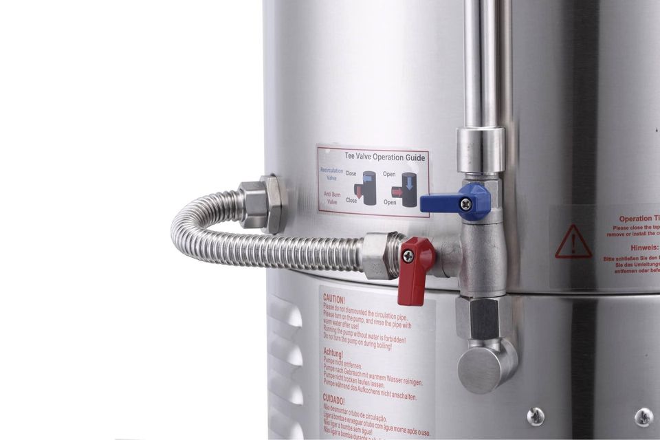 Gen5 Wifi controllor 35L All-In-One Home Beer Brewing pump 2000w/1000/500w - 220-240V AC
