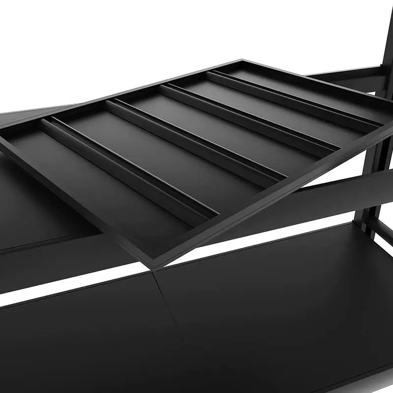 Matt Black Garage Long Span Shelving Units - Boltless Steel Racking Storage Shelves-2000x2000x600/800kg-DRY-Venture