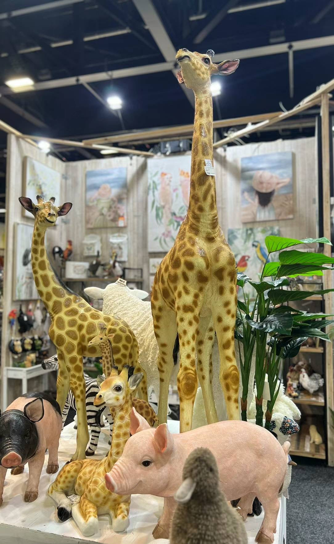 Large Giraffe Replica statue Nursery Decor,homeware, gardenware