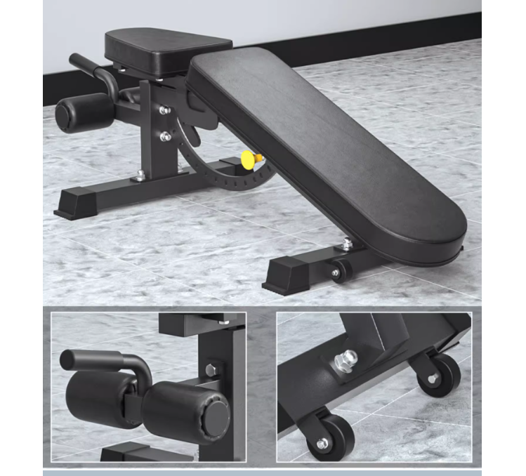 Commercial Heavy Duty Weight Bench FID Bench Flat Incline Decline Press Gym