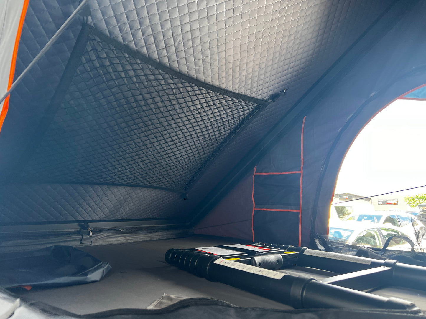 Aluminium Triangle Roof top tent 2100 x 1410mm