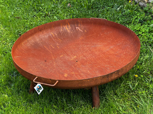 Large Rustic 90cm Diameters Wok Style Firepit DRYV-FP001
