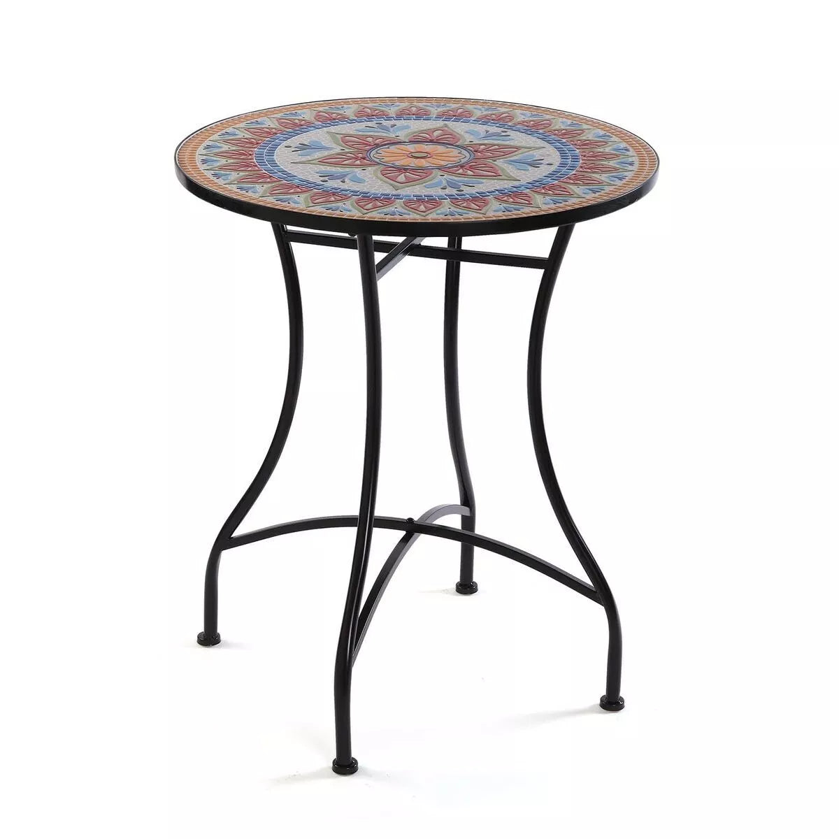 Colorful Mosaic Metal Table set